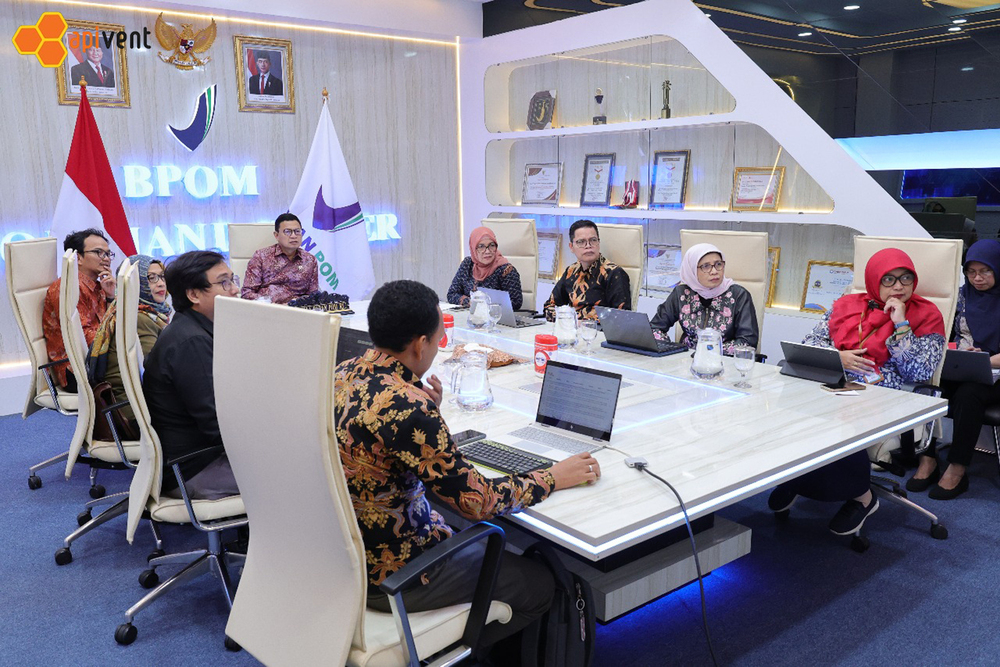 Audiensi dan penjajakan kolaborasi peneliti yayasan Nano Center Indonesia dengan BPOM, "Strategis Partnership".
