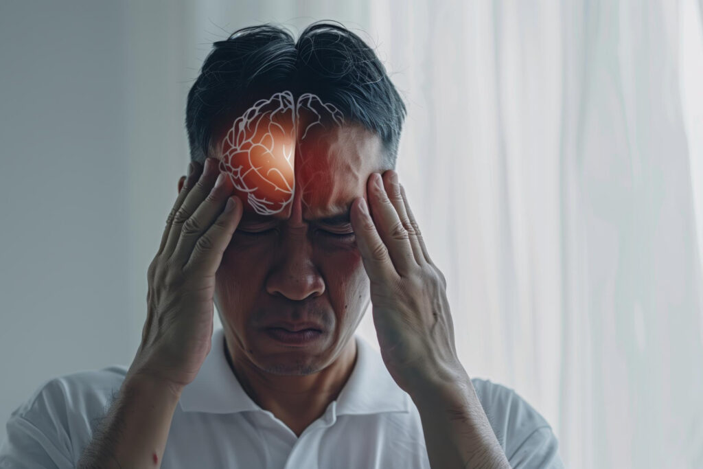 penderita syaraf otak