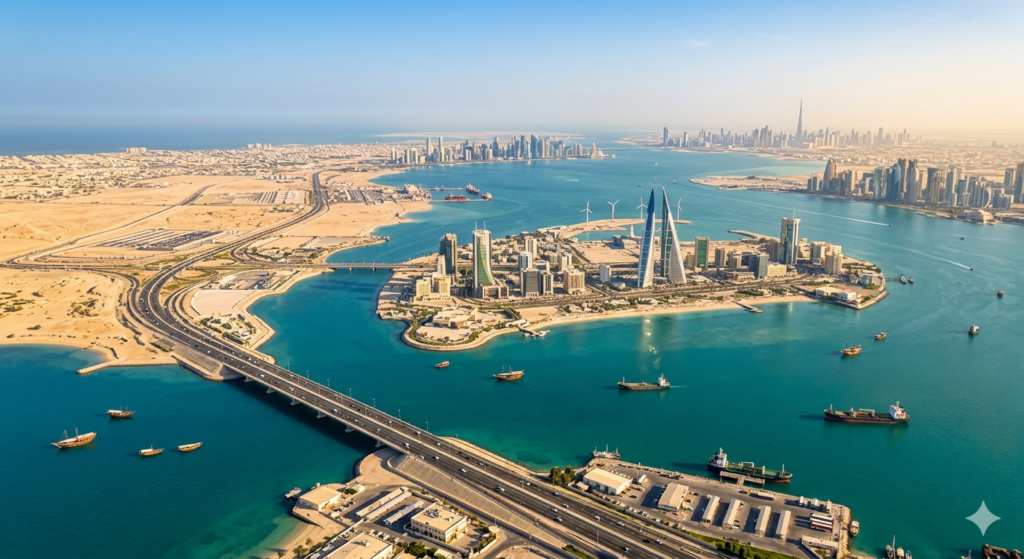 Illustration Image: Manama City, Bahrain